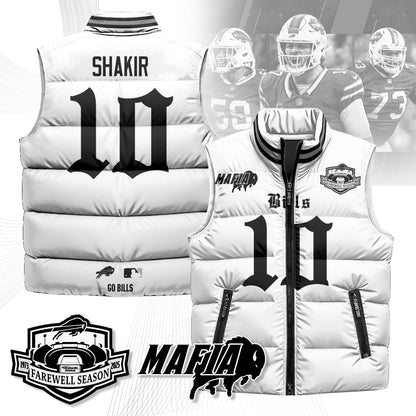 BUF Gothic Farewell Highmark Unisex Puffer Vest