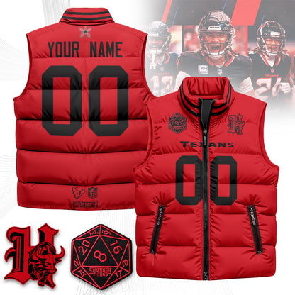 Custom HOU 'Stranger Things Edition' Unisex Puffer Vest