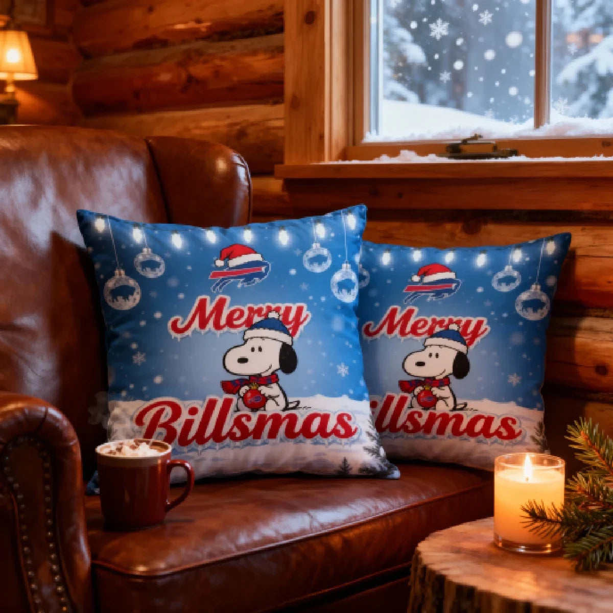 BUF x SNP | Premium Christmas Fleece Blanket & Throw Pillow