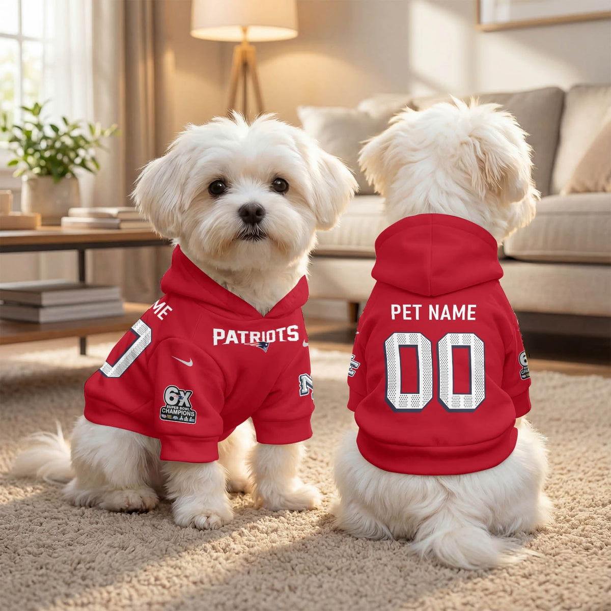 NE “Rivalries” Pet Hoodie