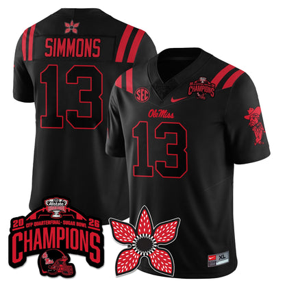 OMB Football Stranger Things Vapor Limited Jersey - Allstate Sugar Bowl Champions
