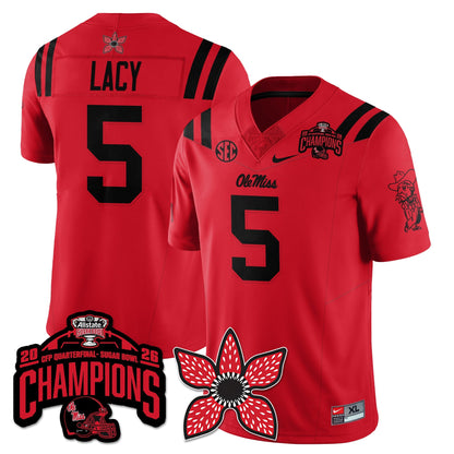 OMB Football Stranger Things Vapor Limited Jersey - Allstate Sugar Bowl Champions