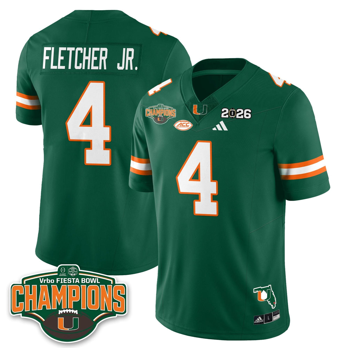 MIA Football Vapor Limited Jersey V2 - Fiesta Bowl Champions