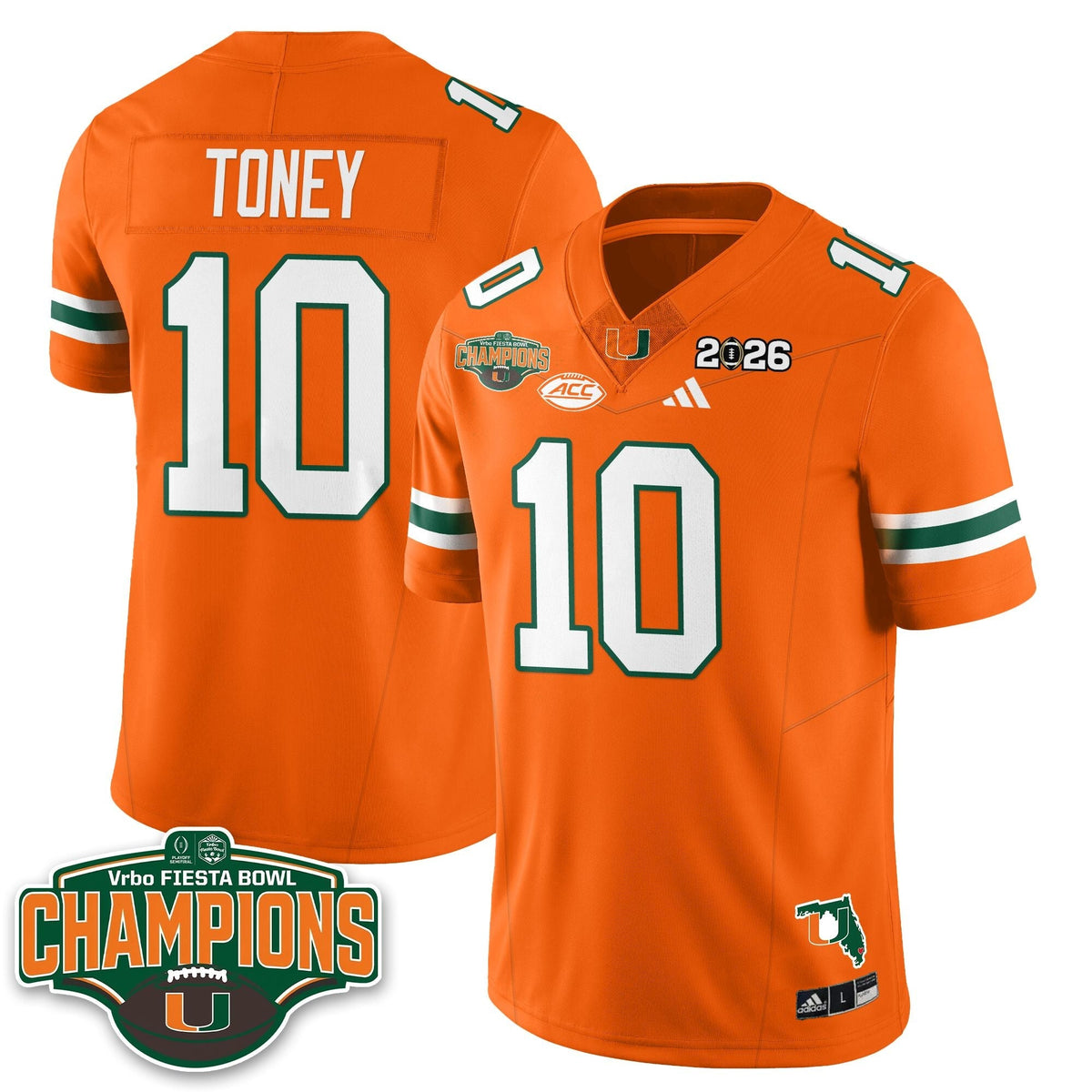 MIA Football Vapor Limited Jersey V2 - Fiesta Bowl Champions