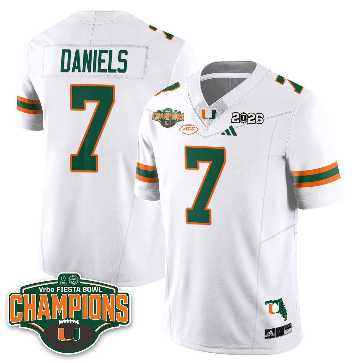 MIA Football Vapor Limited Jersey V2 - Fiesta Bowl Champions