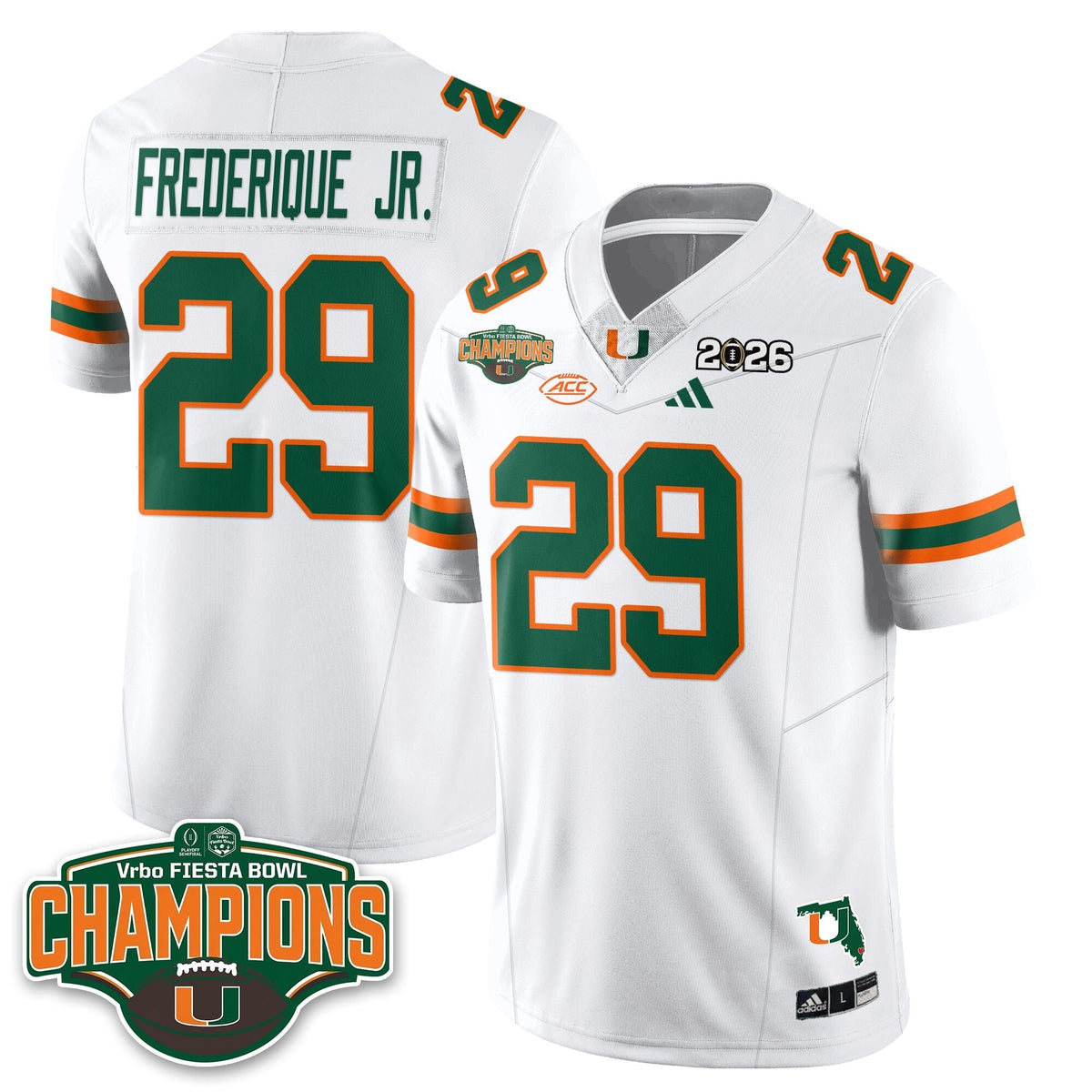 MIA Football Vapor Limited Jersey V2 - Fiesta Bowl Champions