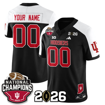 Custom Indiana Hoosiers Vapor Limited Football Jersey V3 - 2025 National Champions