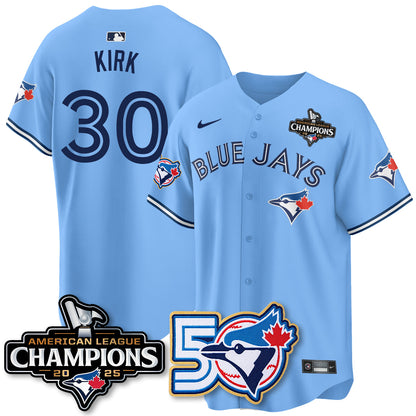 TOR 2025 American League Champions Vapor Limited Jersey - 50th Season - Stitched