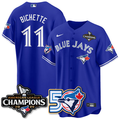 TOR 2025 American League Champions Vapor Limited Jersey - 50th Season - Stitched