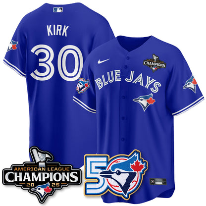 TOR 2025 American League Champions Vapor Limited Jersey - 50th Season - Stitched