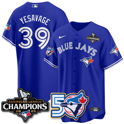 TOR 2025 American League Champions Vapor Limited Jersey - 50th Season - Stitched