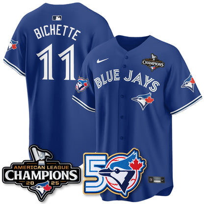 TOR 2025 American League Champions Vapor Limited Jersey - 50th Season - Stitched