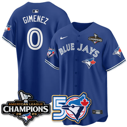 TOR 2025 American League Champions Vapor Limited Jersey - 50th Season - Stitched