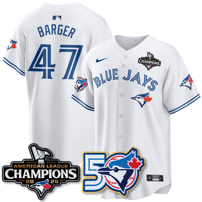 TOR 2025 American League Champions Vapor Limited Jersey - 50th Season - Stitched