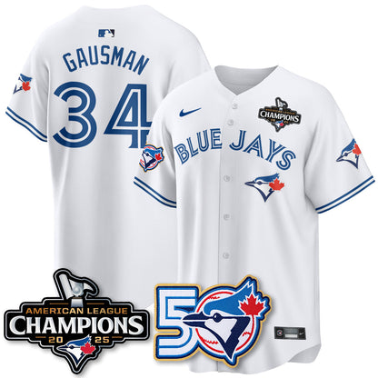 TOR 2025 American League Champions Vapor Limited Jersey - 50th Season - Stitched