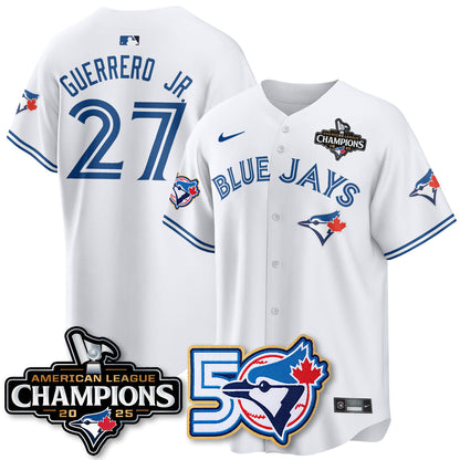 TOR 2025 American League Champions Vapor Limited Jersey - 50th Season - Stitched
