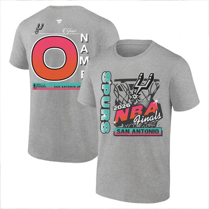SAS 2026 Basketball  Western Conference Champions Custom Printed T-Shirt V2