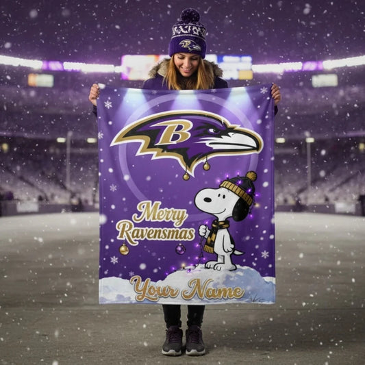 BAL x SNP | Premium Christmas Fleece Blanket & Throw Pillow