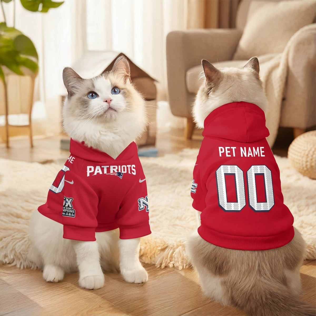 NE “Rivalries” Pet Hoodie