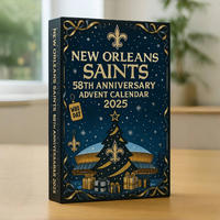 New Orleans Saints 58th Anniversary Advent Calendar 2025