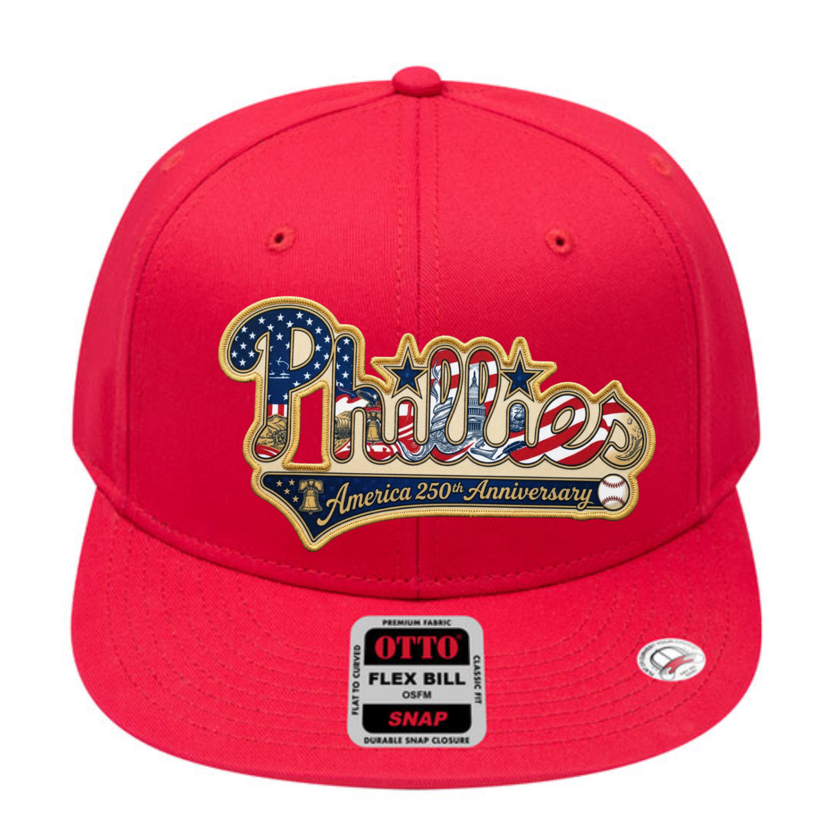 PHI 2026 Independence Day Snapback Cap - Stitched