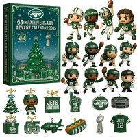 New York Jets Advent Calendar -- The One With 24 Little Doors