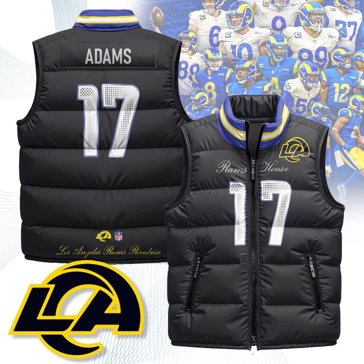 LAR Rivalry Series Puffer Vest