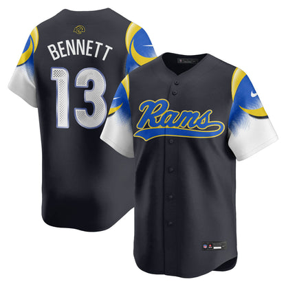 LAR Rivalry Series Baseball Jersey - Stitched