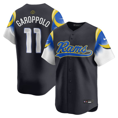 LAR Rivalry Series Baseball Jersey - Stitched