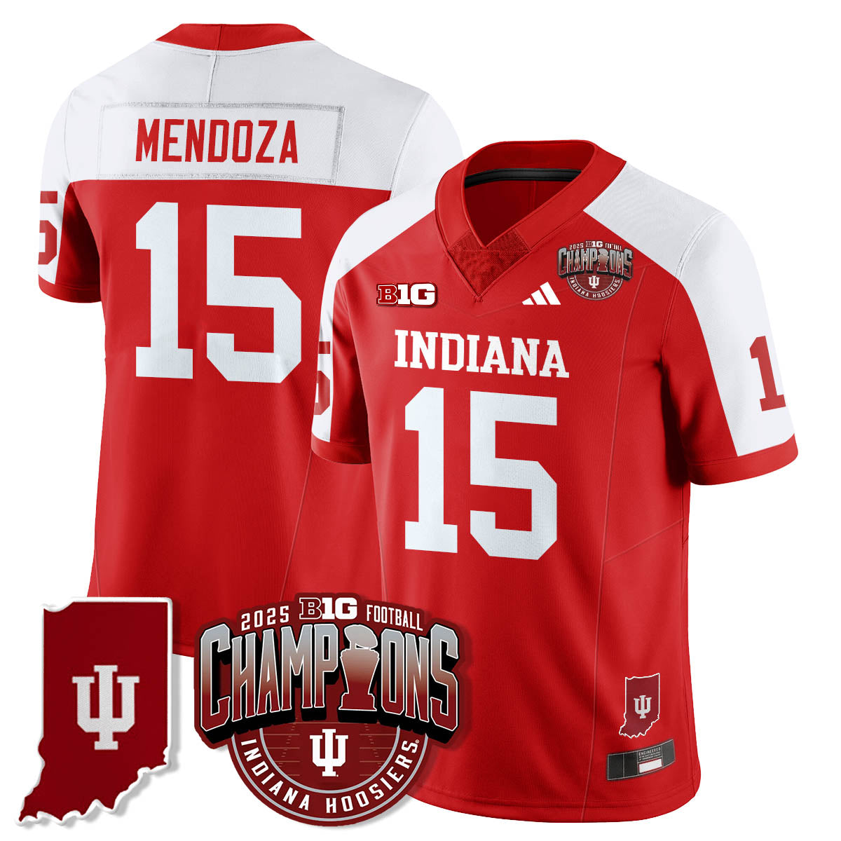 IND Vapor Limited Football Jersey - Big 10 Champions