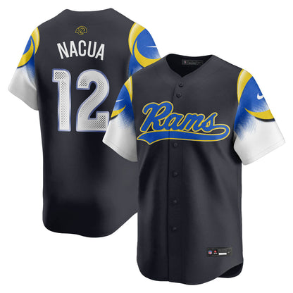 LAR Rivalry Series Baseball Jersey - Stitched