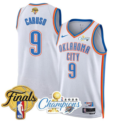 OKC 2025 Basketball  Champions Jersey - Stitched