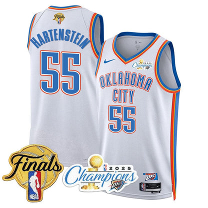 OKC 2025 Basketball  Champions Jersey - Stitched
