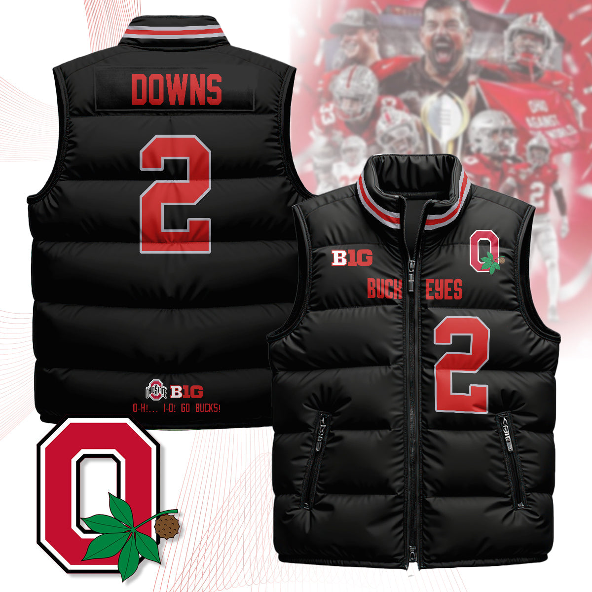 OSB Unisex Puffer Vest