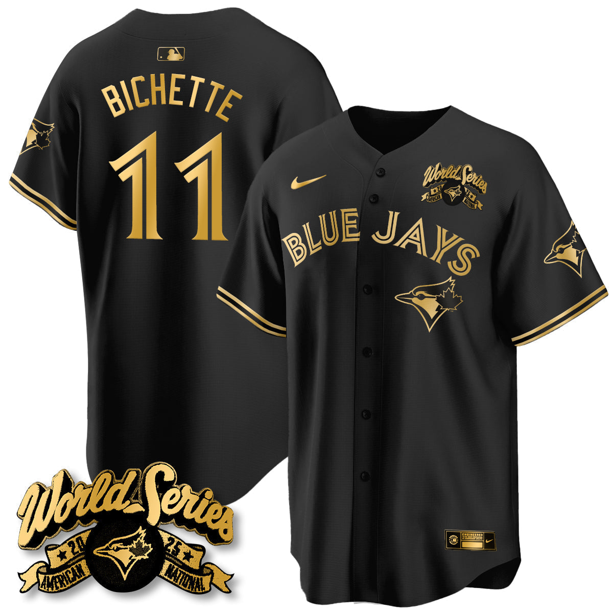 TOR 2025 American League Champions Jersey - Stitched