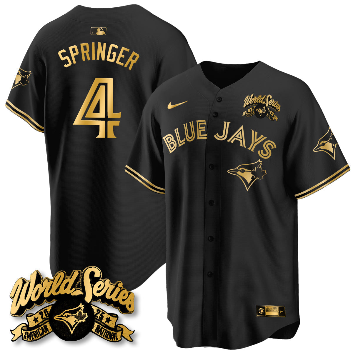TOR 2025 American League Champions Jersey - Stitched