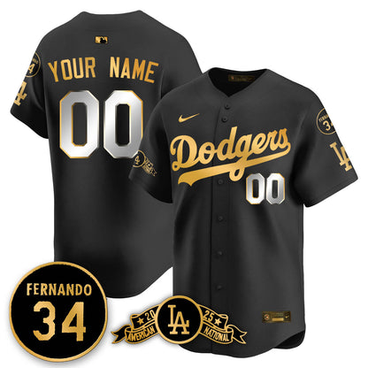 LAD 2025 National League Champions Jersey - Stitched