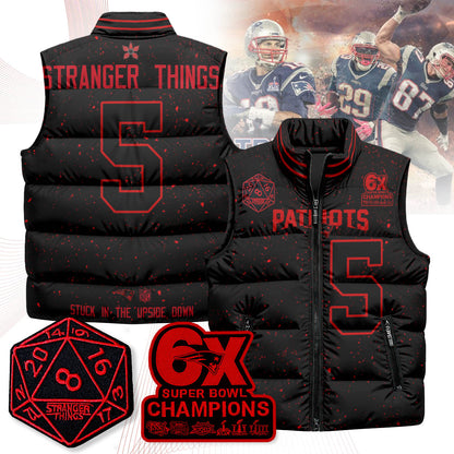 NE 'Stranger Things Edition' Unisex Puffer Vest