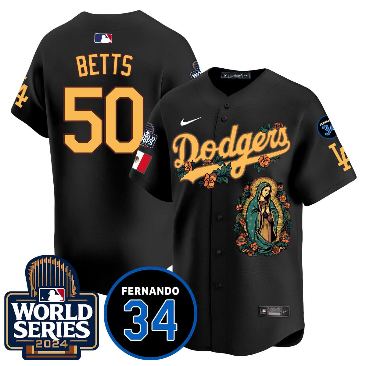 LAD Guadalupe - Fernando Valenzuela Memorial Jersey - Printed