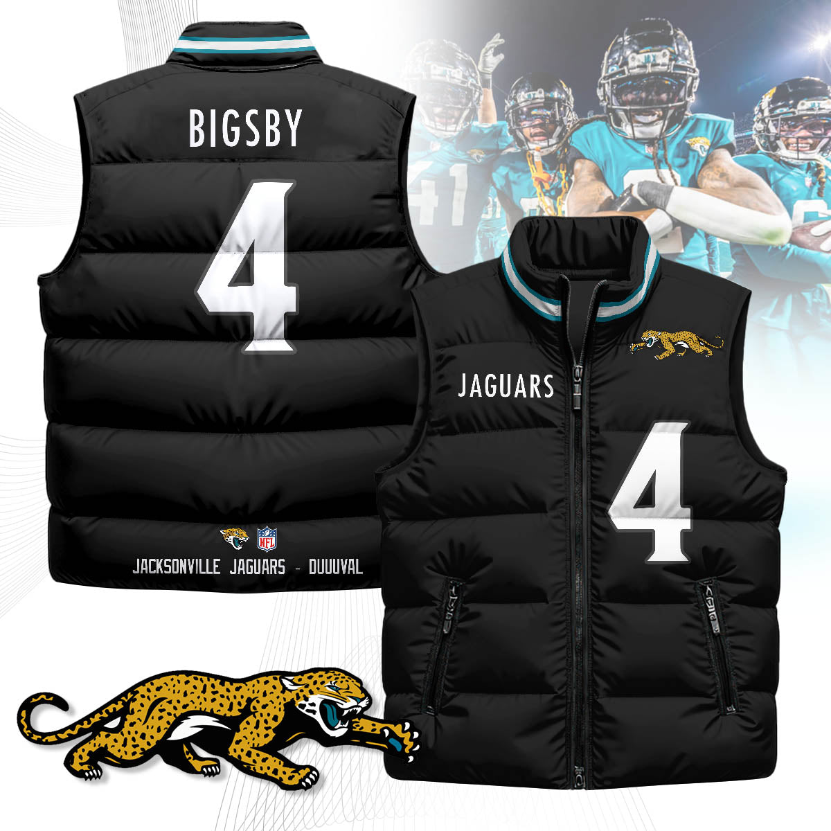 JJ Unisex Puffer Vest