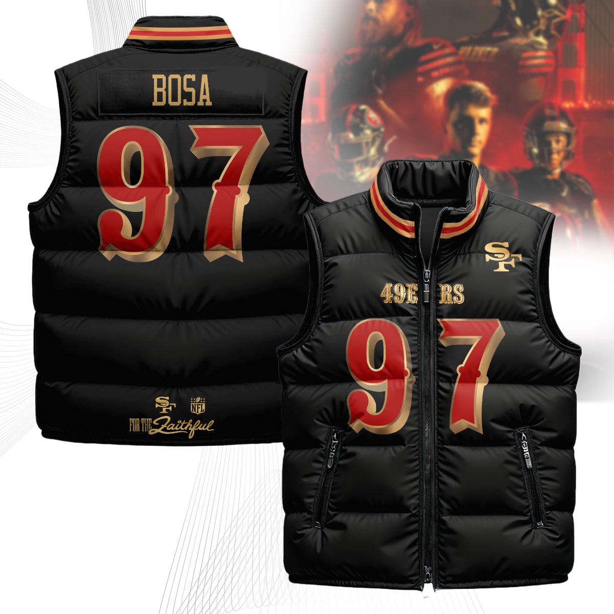SF Rivalry Series Puffer Vest