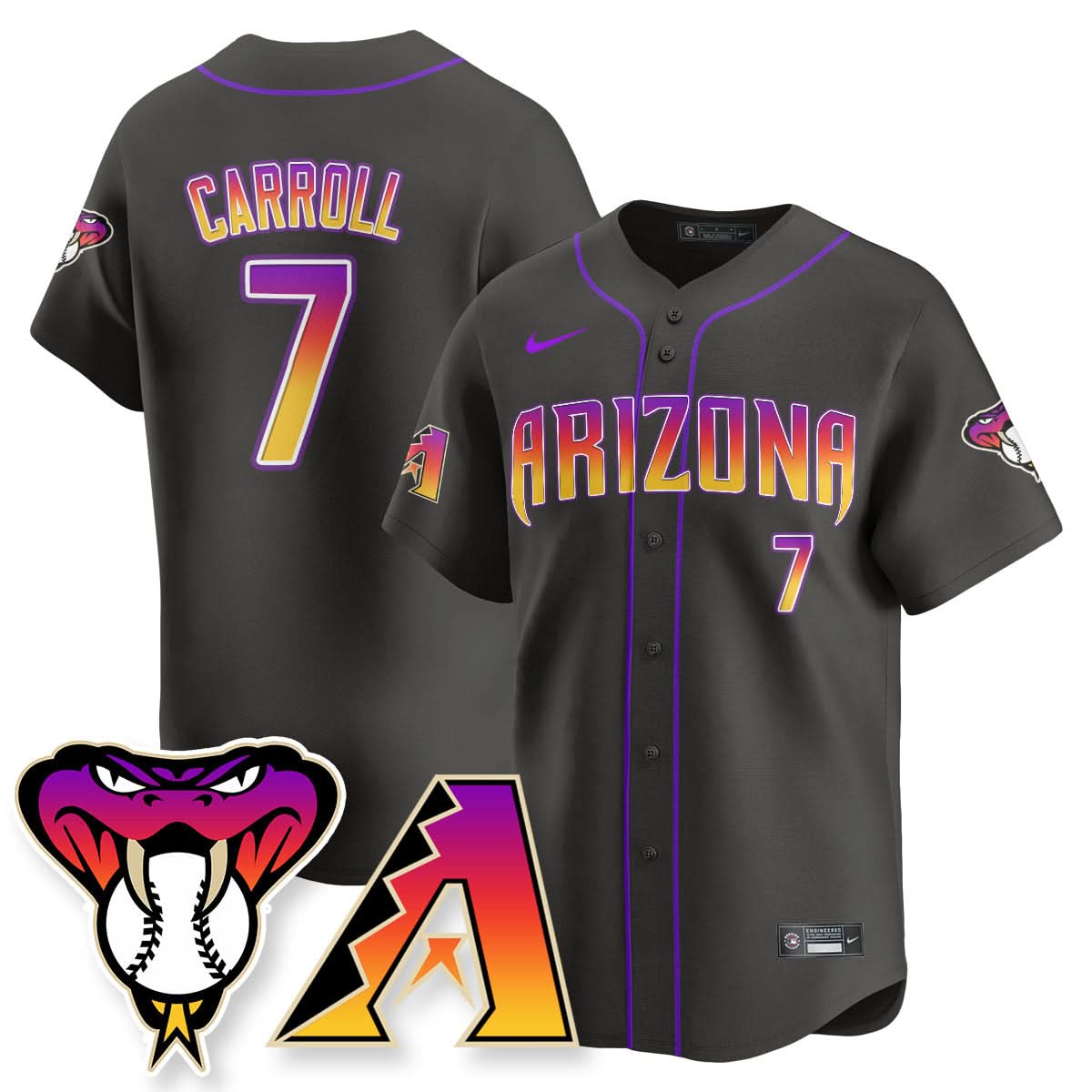 Arizona Diamondbacks 2025 City Connect Concept Jersey - All Stitched