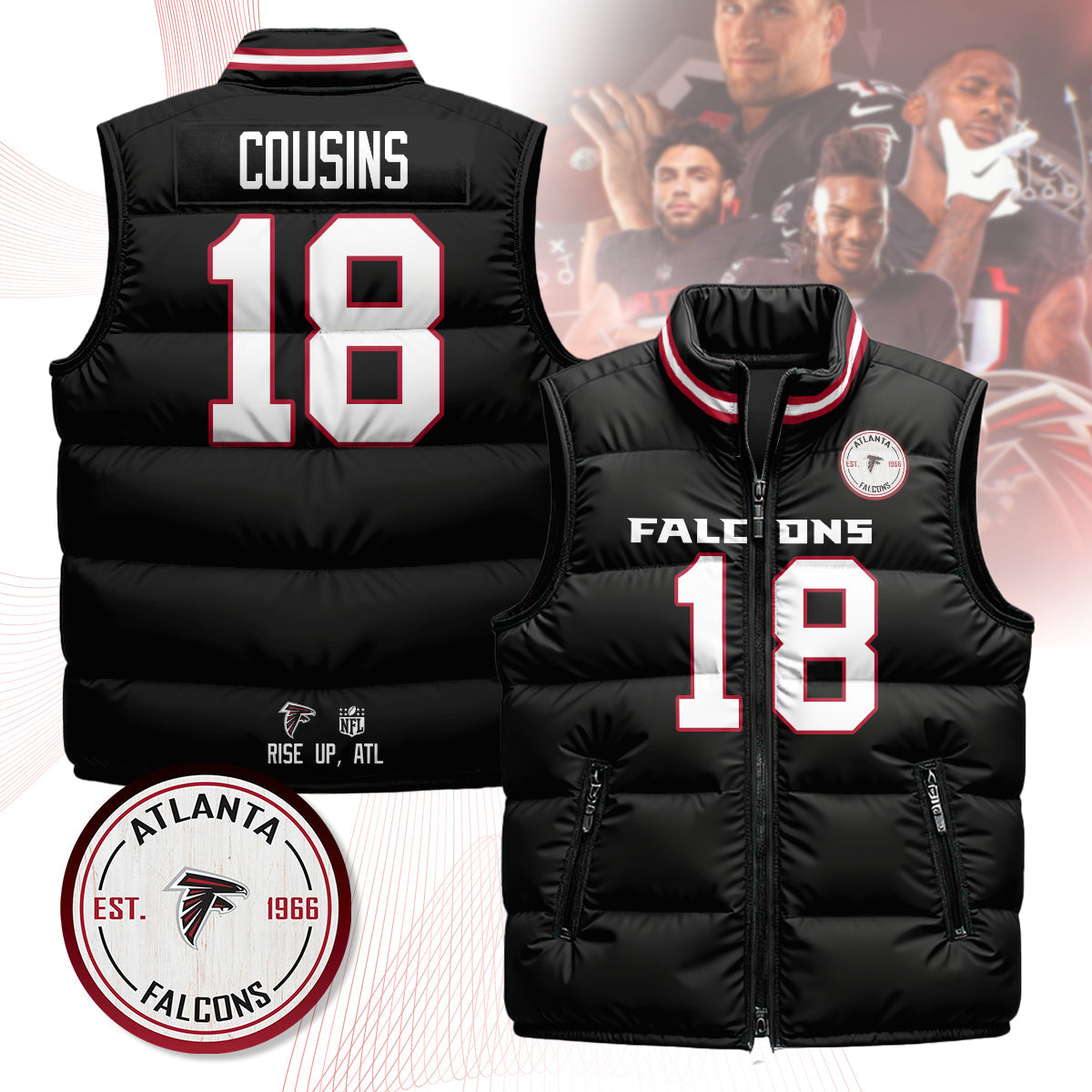 AF Unisex Puffer Vest