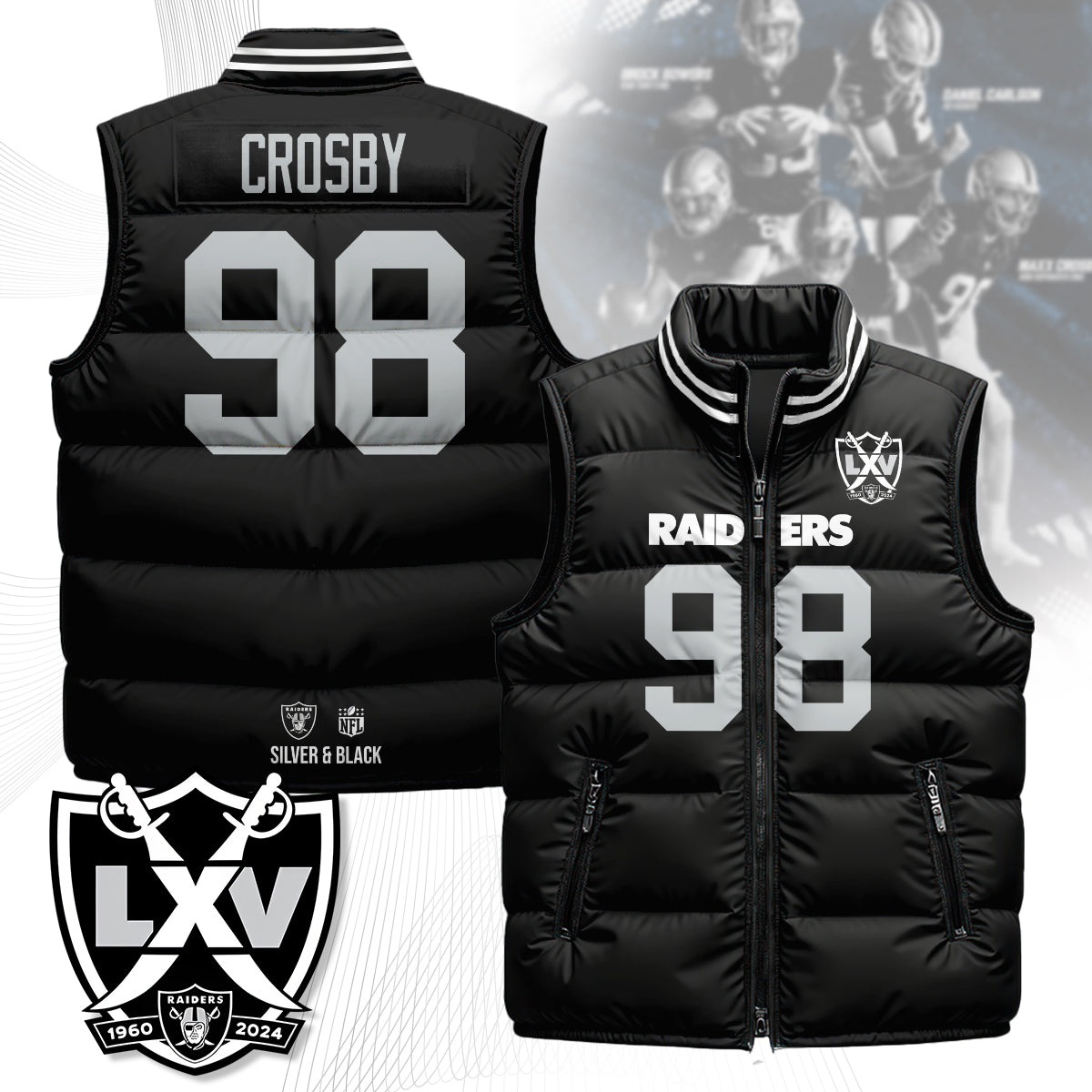 LVR Unisex Puffer Vest