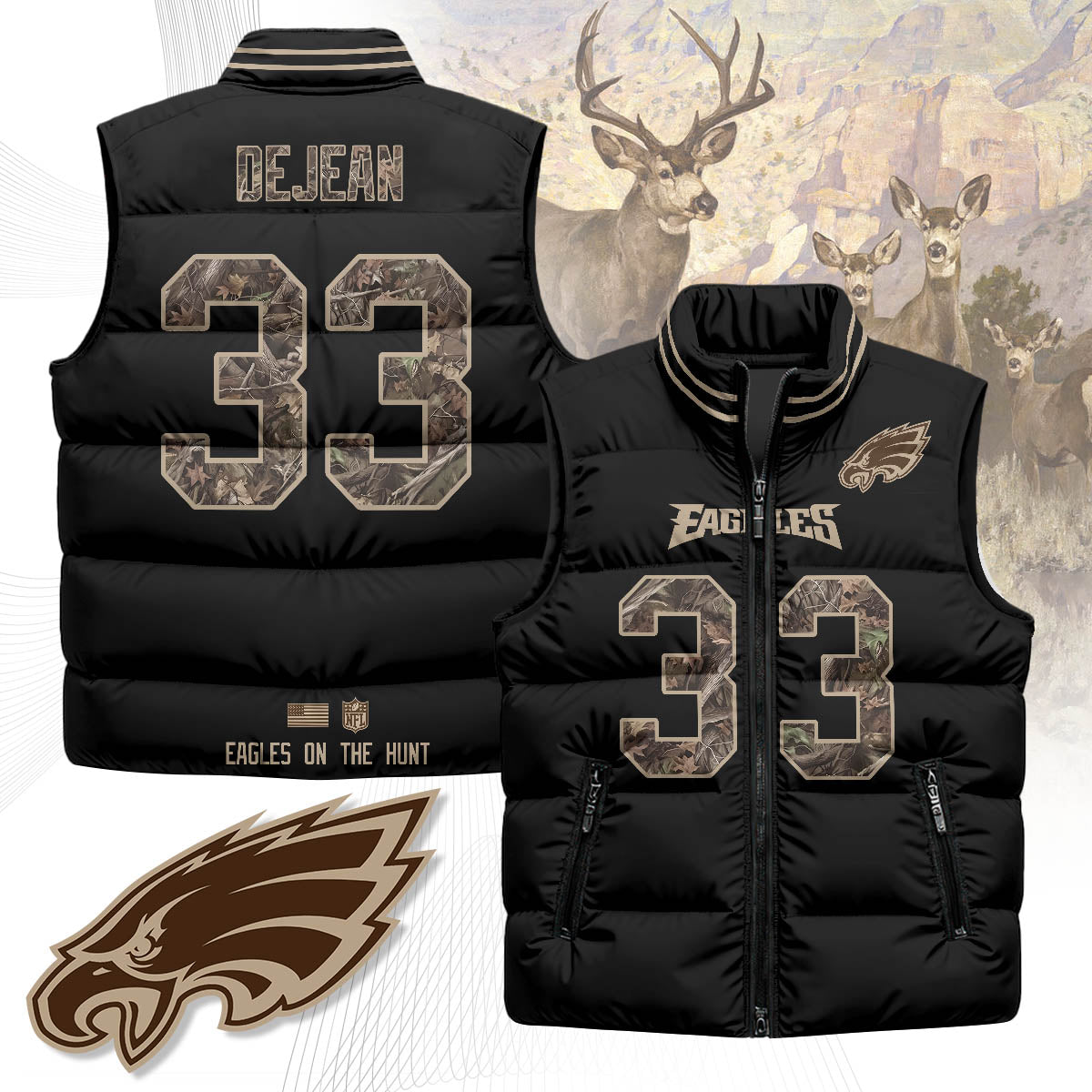PE Hunting Unisex Puffer Vest