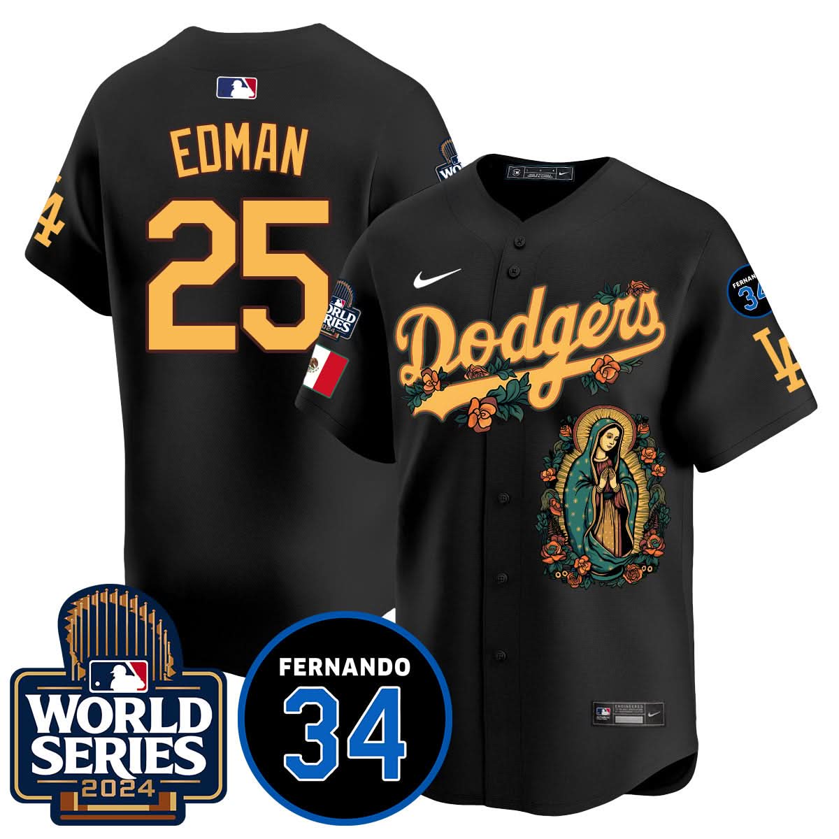 LAD Guadalupe - Fernando Valenzuela Memorial Jersey - Printed