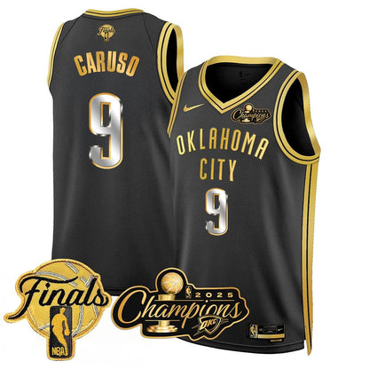 OKC 2025 Basketball  Champions Jersey - Stitched