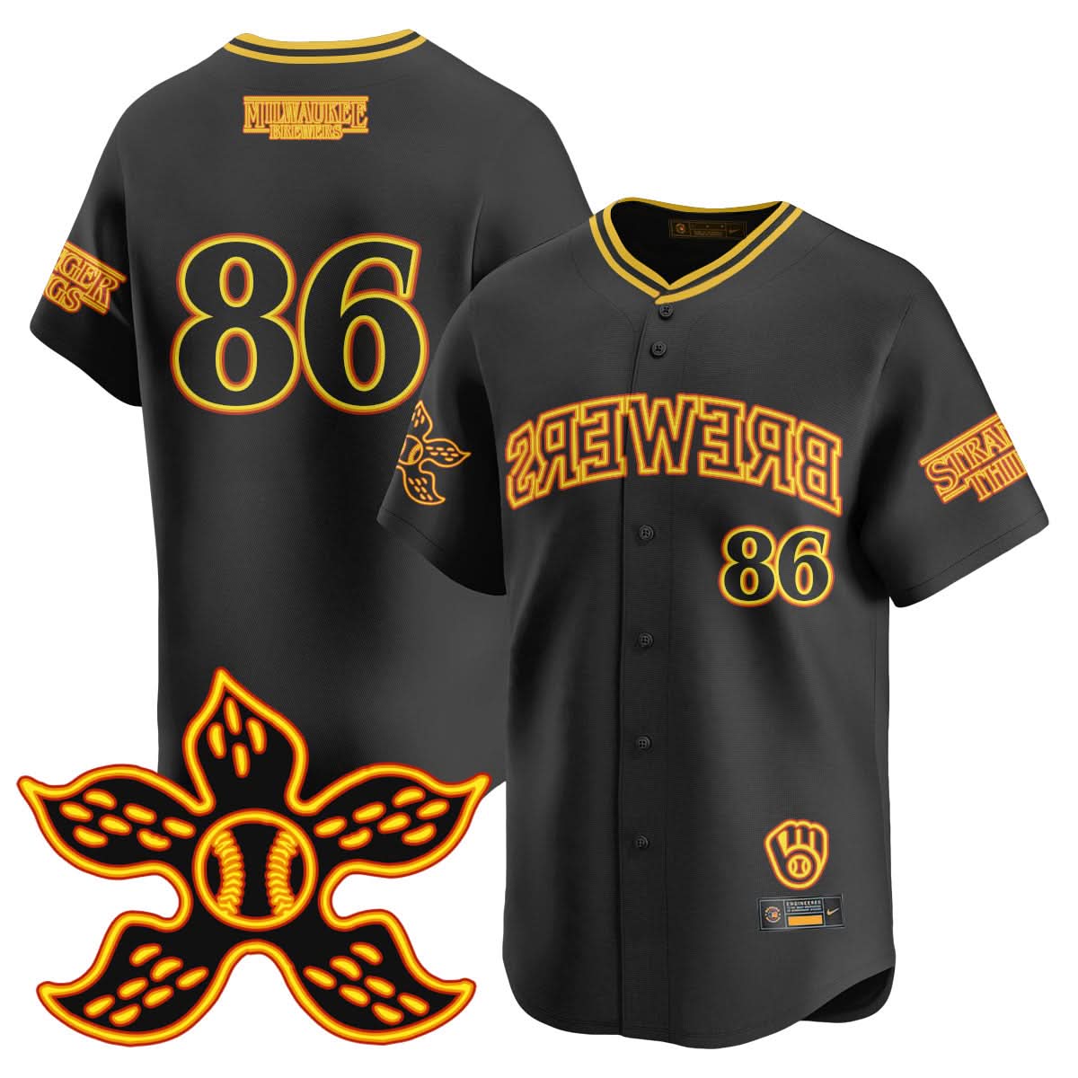 MB Stranger Things 2025 Limited Jersey - Stitched