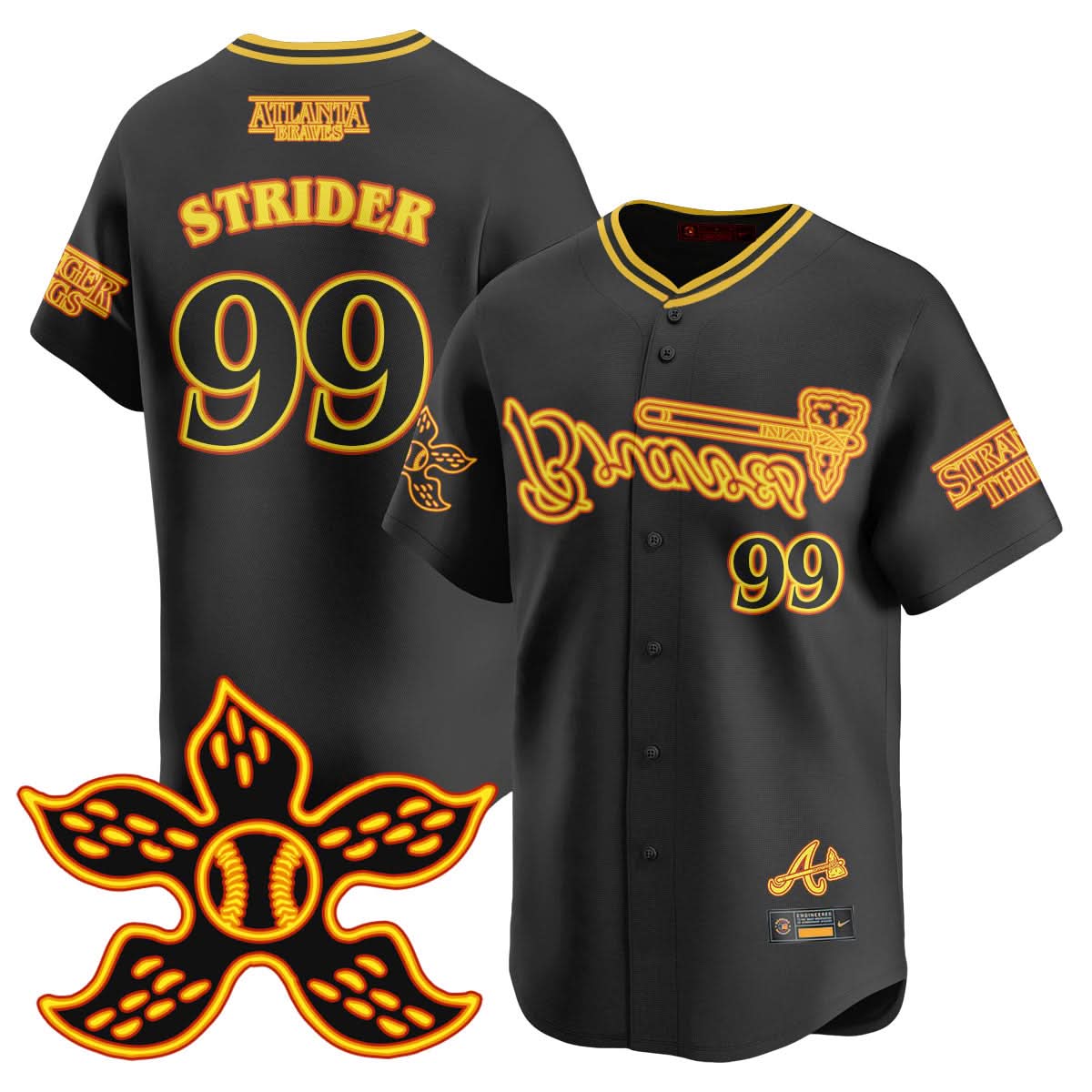 AB Stranger Things 2025 Limited Jersey - Stitched