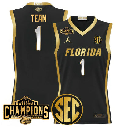 FG 2025 National Champions Basketball Jersey - Stitched